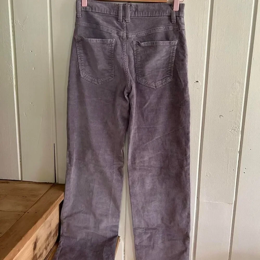 Free People Risk Taker High Rise Corduroy Pants - relaxed/slouchy fit